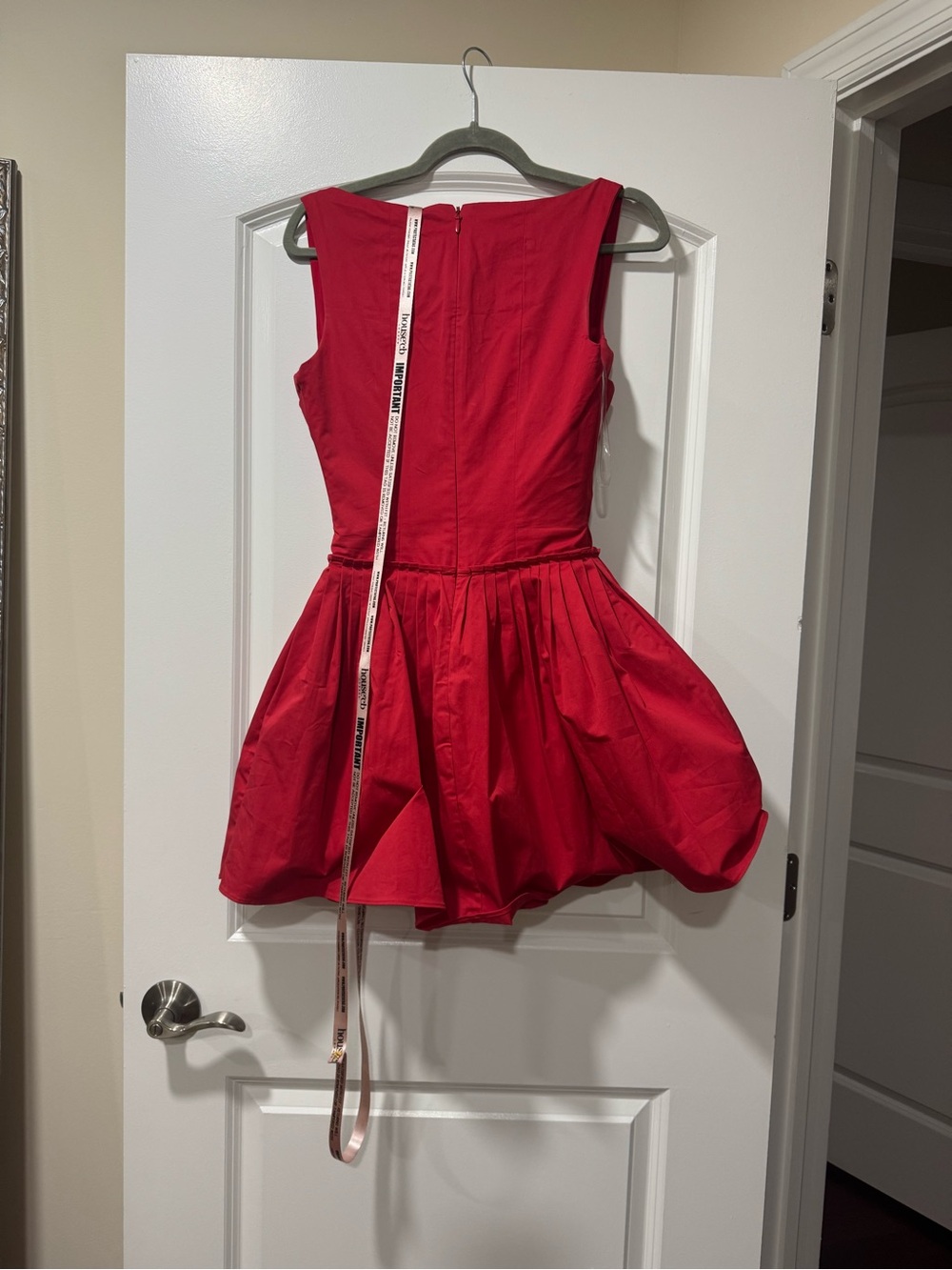 House of CB CUPID Scarlet Pleated Mini Corset Dress - S Plus Cup - Picture 8 of 8
